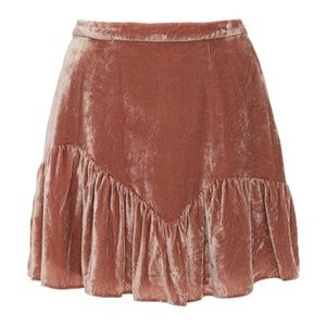 Eliza Velvet Skirt